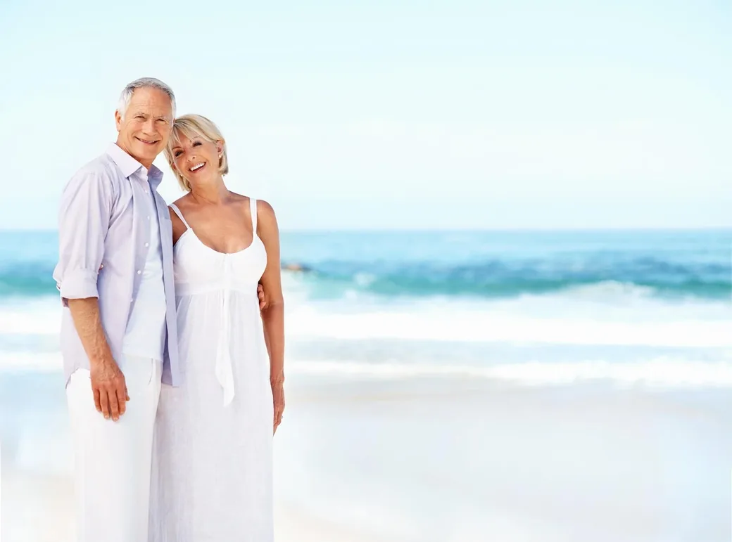 A stock lifestyle photograph supplied in the AquaFit supplier's material